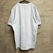  Alexander McQueen アレキサンダーマックイーン プリントTシャツ ホワイト sizeL 【中目黒B04】_画像3