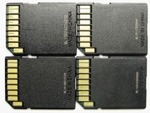 ★SanDisk ＳＤＨＣ メモリーカード １６ＧＢ ４枚 中古★送料６３円～_画像2