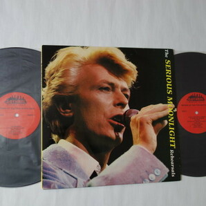 ★レコードHM★David Bowie / The Serious Moonlight Rehearsals ★BOOT/2LP★Gotham Records / US盤★Stevie Ray Vaughnの画像1