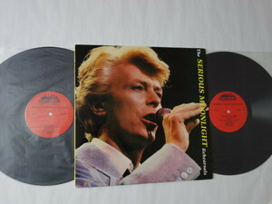 ★レコードHM★David Bowie / The Serious Moonlight Rehearsals ★BOOT/2LP★Gotham Records / US盤★Stevie Ray Vaughn