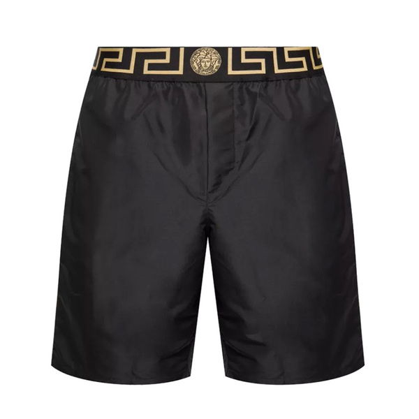 送料無料 1 VERSACE ヴェルサーチ ABU01023 A232415 ブラック グレカ柄 海パン 水着 スイムウェア パンツ size 3