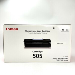 KA★1円〜 【未使用品】 CANON Canon キヤノン キャノン 純正 モノクロ レーザー カートリッジ CRG-505 MF 7100 7200 7300 7400 