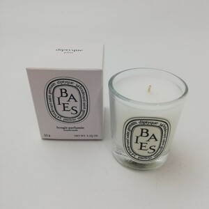 KA*1 jpy ~ unused storage goods diptyquetiptikBAIES 35g fragrance candle box attaching 