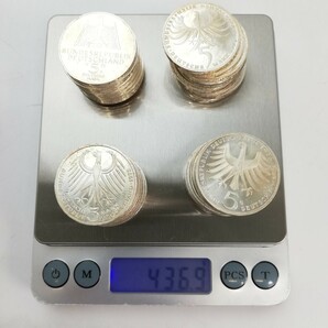 KA★1円～ 保管品 ドイツ銀貨 5マルク銀貨 39枚 セット まとめの画像7