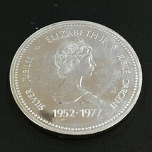 KA★1円～ 保管品 カナダ 銀貨 1ドル 在位25周年 カルガリー グリフォン 4枚 まとめ セット_画像3
