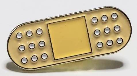 送料無料 ばんそうこう きずばん サビオ ピンブローチ ピンズ PINS バッジ バッヂ アメリカン雑貨 スマアク