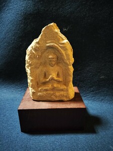  stone image pedestal attaching stone . China India gun da-la Buddhism fine art stone carving . image Buddhist image stone structure old fine art antique seal times old fee sculpture era thing person ornament 