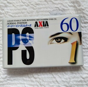 ★FUJI FILM AXIA PS-1G 60*オーディオカセットテープ新品★パワフルサウンド　ノーマル60★