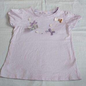 エニィファム　120 半袖Tシャツ 女の子 Tシャツ キッズ 子供服　