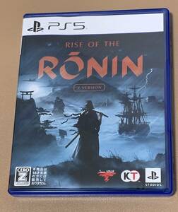 【PS5】 Rise of the Ronin Z version　USED　早期購入特典付(未使用)