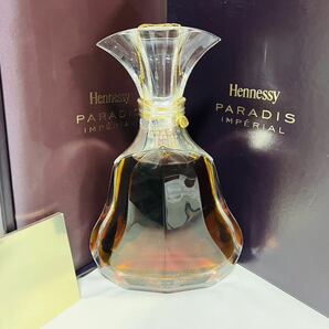 美品！Hennessy PARADIS IMPERIAL ヘネシー パラディ アンペリアル クリスタルボトル・冊子・化粧箱・外箱付き！未開封 正規輸入品の画像2