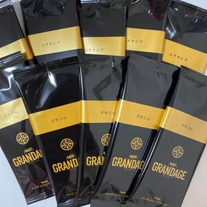 AGF grandage drip coffee Brazil ×5echio Piaa ×5 total 10 sack 1