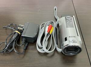 極美品　JVCケンウッド AVCHD　FULL HD GZ-HM155-S ビクター デジタルビデオカメラ　動作確認済　