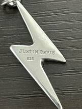 JUSTIN DAVIS ジャスティン デイビス SHINY　SV925 ネックレス シルバー系　　箱　保証書　ノベルティ　付き_画像5