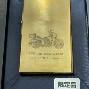 1円～新品未使用 Zippo/ジッポ オイルライター1983 アメリカンクラシック ハーレー 限定品 喫煙具 喫煙グッズ ケース付き の画像2