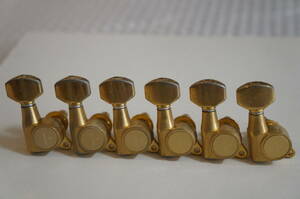 GOTOH GOLD ロトマチック ゴールド ペグ エイジドゴールド 6連