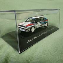 送料無料★WRC ミニカー シーエムズ CM’s ラリーカーコレクション 1/64 LANCIA DELTA INTEGRALE 8V 1989 MonteCarlo デルタインテグラーレ_画像2