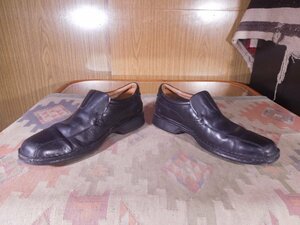 ■Clarksクラークス■スリッポンブーツ黒US10M■28cm