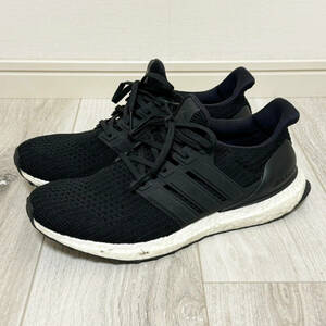 1円スタート 美品 adidas アディダス ULTRA BOOST ウルトラブースト 4.0 BB6166 US9 27cm コアブラック カニエ ウエスト スニーカー