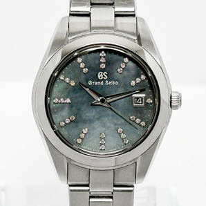 美品 動作良好 Grand Seiko グランドセイコー ヘリテージコレクション STGF271 4J52-0AB0 白蝶貝 34Pダイヤモンド 29mm レディース 正規品