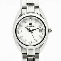 極美品 Grand Seiko グランドセイコー エレガンスコレクション STGF315 4J52-0AG0 16Pダイヤモンド ブライトチタン 26mm クォーツ 正規品_画像1