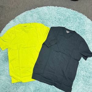 [Amazon Essentials] マルチパック Tシャツ Vネック スリムフィット 半袖 メンズ
