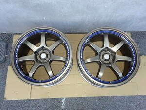 ウェッズ Weds SA90 SA-90 ブロンズ 2本 WEDS SPORT ウェッズスポーツ 17×9J+35 PCD114.3 5H 5穴 17インチ 9J オフセット+35 廃盤品 希少