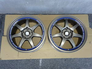 ウェッズ Weds SA90 SA-90 ブロンズ 2本 WEDS SPORT ウェッズスポーツ 16×7J+33 PCD114.3 5H 5穴 16インチ 7J オフセット+33 廃盤品 希少