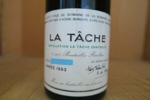 wineluvs/1993年 DRC ロマネ・コンティ・ラ・ターシュ・Dom. de La Romanee Conti La Tache サントリー正規品 WB5-5