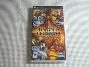 海外版PSPソフト《Untold Legends: Brotherhood of the Blade》中古