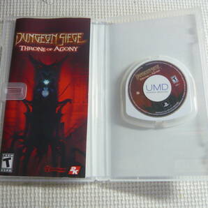 海外版PSP《Dungeon Siege: Throne of Agony》中古の画像2