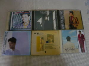 レ　CD６枚セット[稲垣潤一：WILL/セルフ・ポートレート/Mind Note/REALISTIC/FOR MY DEAREST]中古