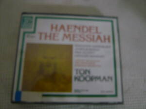 レ　CD3枚セット[HAENDEL/THE MESSIAH/T.KOOPMAN]中古