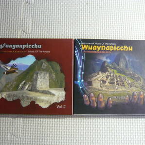 CD２枚セット☆WUAYNAPICCHU Music Of The Andes Vol.Ⅰ/Vol.Ⅱ☆中古の画像1