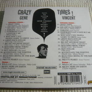 CD《Gene Vincent - Crazy Times》中古の画像3