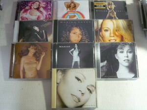 ユ）CD10枚セット■マライア・キャリー　MARIAH CAREY　glitter/RINBOW/THE EMANCIPATION OF MIMI/EMOTIONS/含む色々まとめ　中古