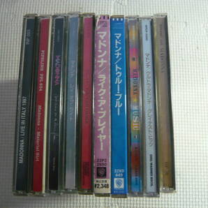 ユ）CD10枚セット■マドンナ MADONNA MUSIC/THE IMMACULATE COLLECTION/TRUE BLUE/LIKE A PRAYER/含む色々まとめ 中古の画像4