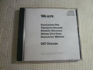 CD[We are：オフコース]中古