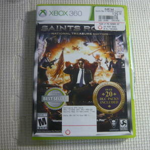 海外版XBOX 360ソフト2枚組《Saints Row IV - National Treasure Edition》中古の画像1