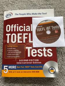 ★★★Official TOEFL iBT Tests Volume2, 2nd Edition, DVD付き (送料込み)