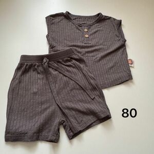 セットアップ 80 タンクトップ ショートパンツ 子供服80