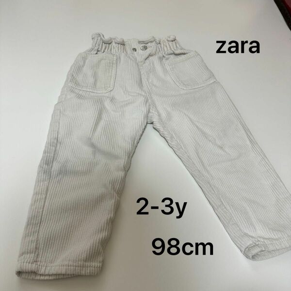 zara ザラ コーデュロイ パンツ 2-3y 98cm 子供服