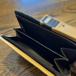 新品同様 姫路レザー ミディアムサイズ 財布の画像6
