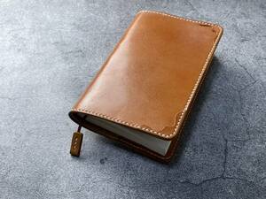 [ hand .] Camel for new book original leather book cover ( angle flower decoration ) book mark attaching 