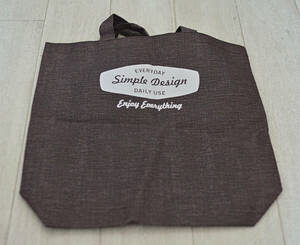 245_★新品★お買い得のチャンス★Simple Design★Tote Bag★日用品バック★