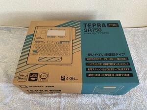 TEPRA ラベルライター テプラ PRO SR750 新品未開封　キングジム