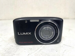 E281　Panasonic　パナソニック　LUMIX　DMC-S2　ブラック　コンパクトデジタルカメラ　デジタルカメラ　デジカメ　動作確認済み　中古品