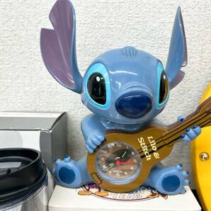 A444 Disney ディズニー グッズ 大量 まとめ売り タオル マグカップ タンブラー ストラップ 時計 他 ミッキー スティッチの画像4