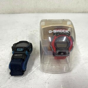 E305 G-SHOCK Gショック CASIO カシオ 腕時計 2点まとめて まとめ売り DW-003 DW-9000 メンズ 動作未確認の画像1