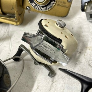 E338 釣具 リール まとめ売り Daiwa Milionmax RYOBI リョービ SHIMANO シマノ OLYMPIC 他 動作未確認 ジャンクの画像4